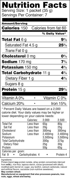 Chocolate ProtiSnax Puffs