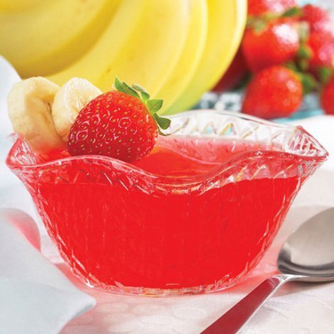 Strawberry Banana Gelatin