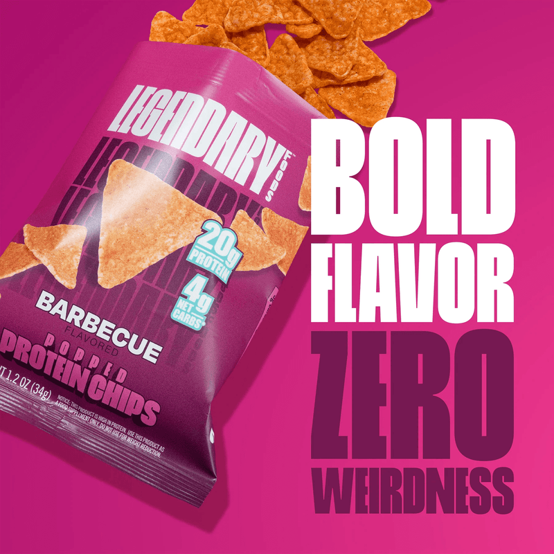 Legendary Barbecue Protein Chips