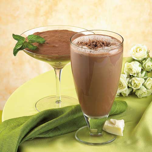 Chocolate Mint Shake and Pudding Mix