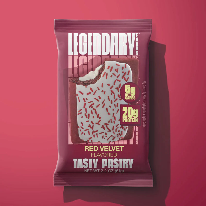 Red Velvet Protein Pastry - Legendary Foods
