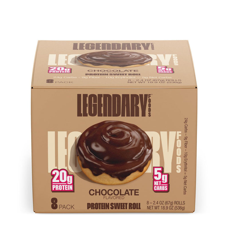 Chocolate Protein Sweet Roll - Legendary Foods