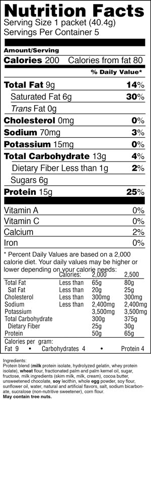 Vanilla Proti Square Wafer